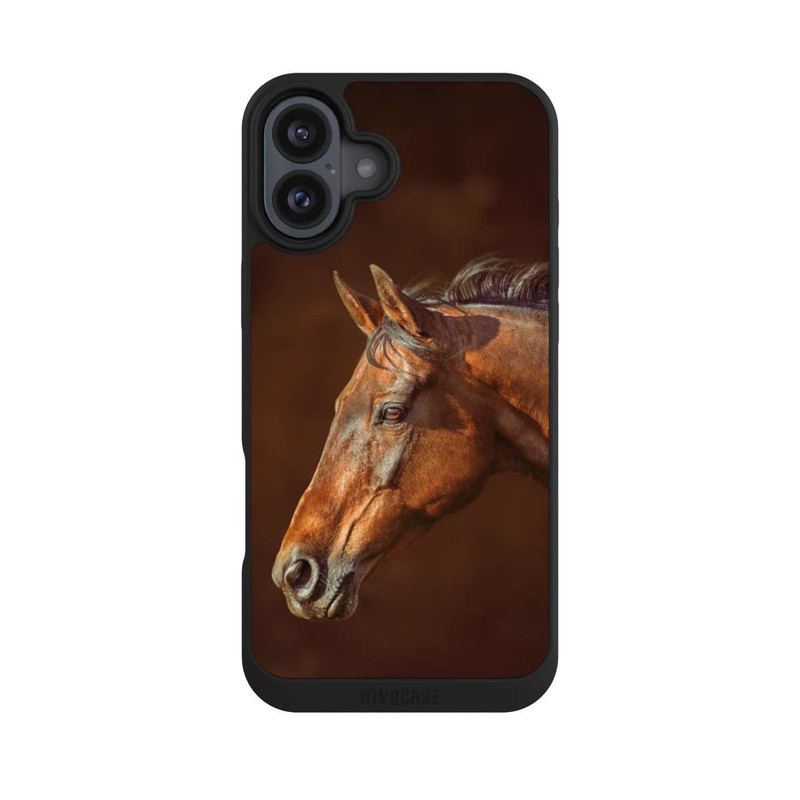 iPhone 16 Plus NIVOpure Rennendes Pferd