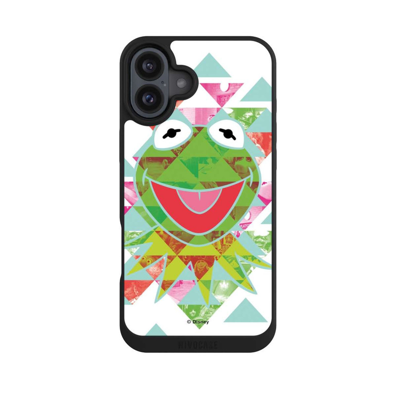 iPhone 16 Plus NIVOpure Kermit Triangles Blanc