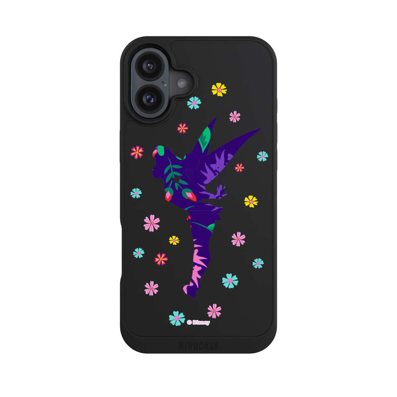 iPhone 16 Plus NIVOpure Tinkerbell Flowers Transparent