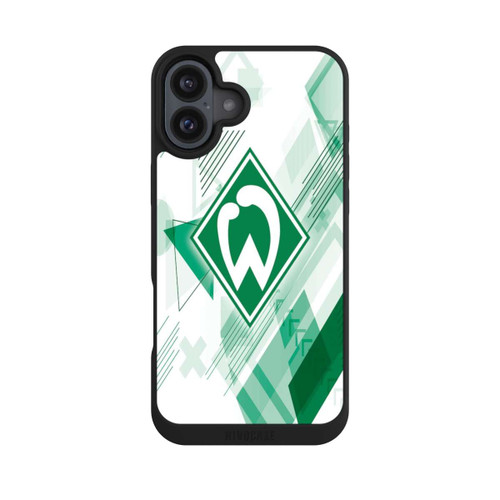 Apple iPhone 16 Plus NIVOpure Weiße Grafikelemente - Werder Bremen