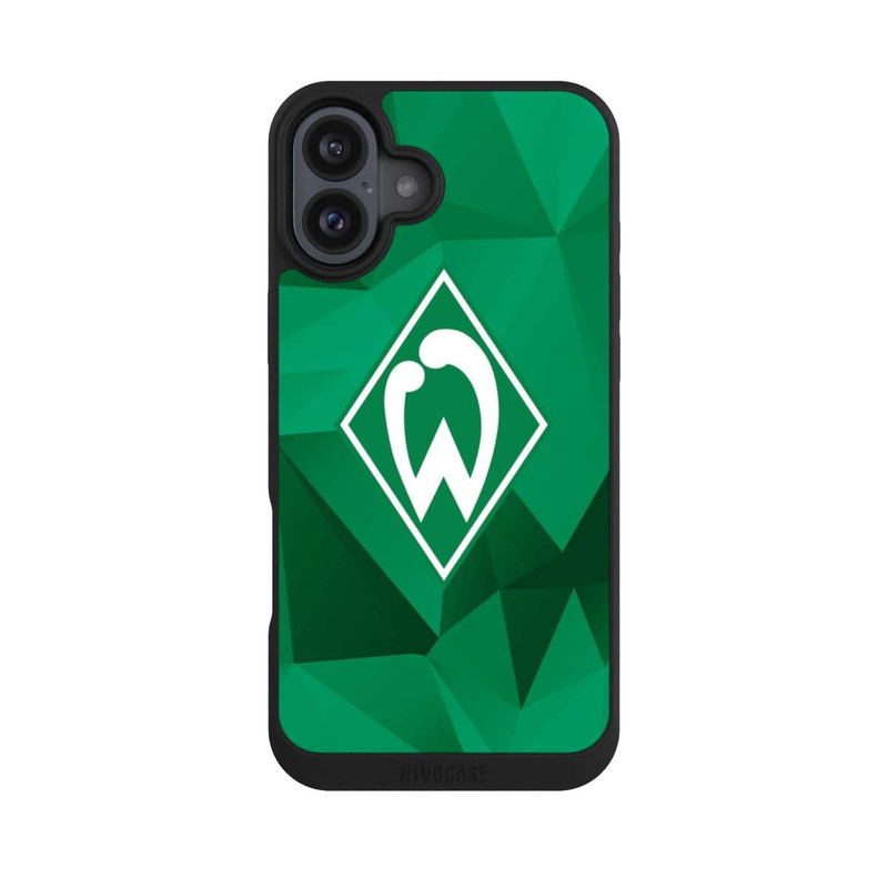 iPhone 16 Plus NIVOpure Grüntarn - Werder Bremen