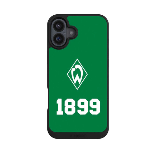 Apple iPhone 16 Plus NIVOpure 1899 Grün-Weiß Lebenslang Grün - Werder Bremen