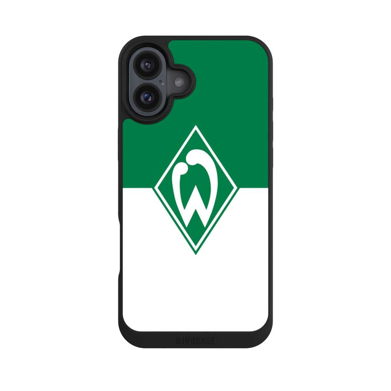 iPhone 16 Plus NIVOpure Zwei Farben - Werder Bremen