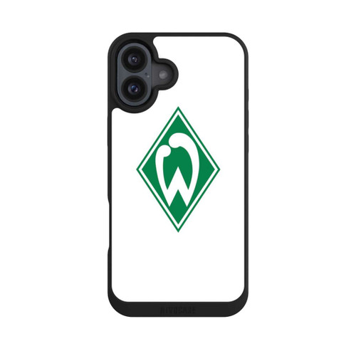 Apple iPhone 16 Plus NIVOpure Logo auf Weiß - Werder Bremen
