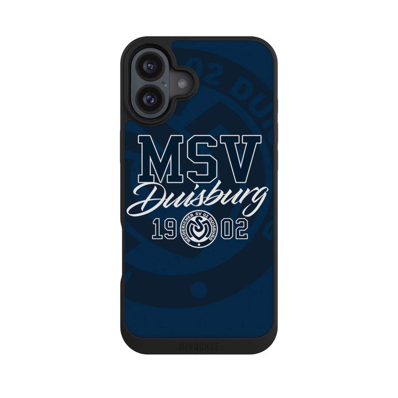 iPhone 16 Plus NIVOpure 1902 Dunkelblau - MSV