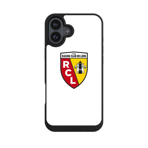 Apple iPhone 16 Plus NIVOpure RC Lens Logo / Blanc