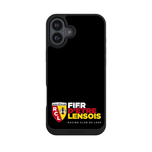 Apple iPhone 16 Plus NIVOpure RC Lens Logo en bas Noir