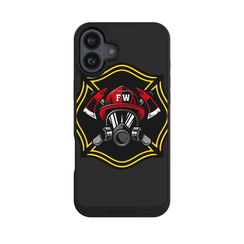iPhone 16 Plus NIVOpure Feuerwehr Wappen