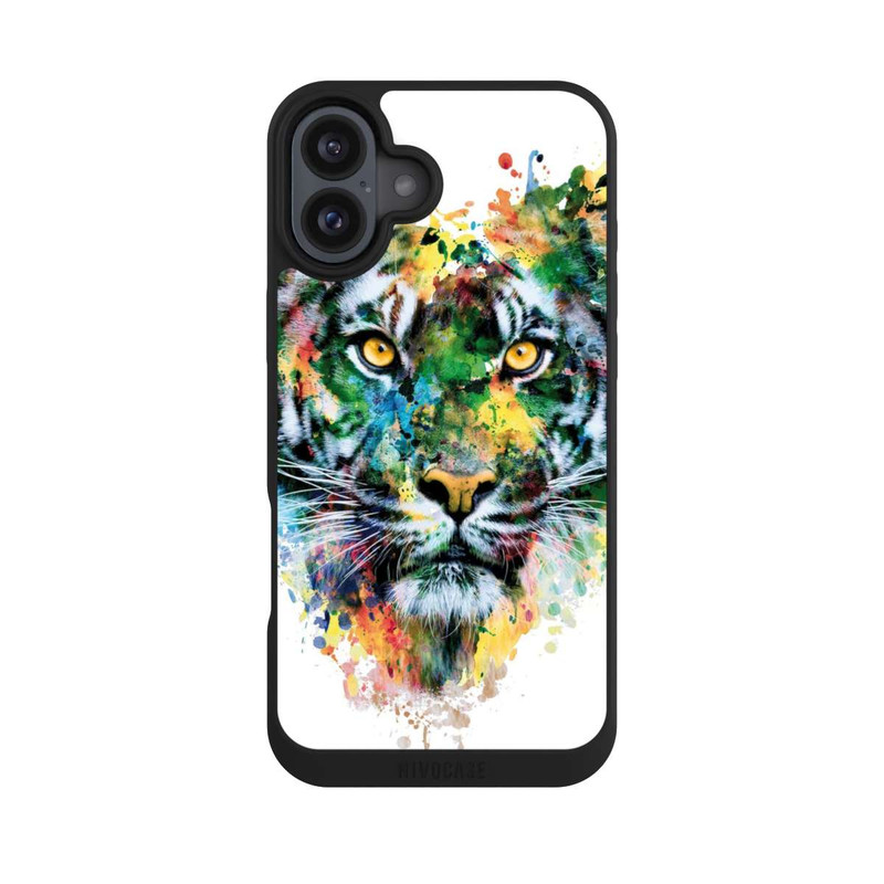 iPhone 16 Plus NIVOpure Aquarelle du tigre