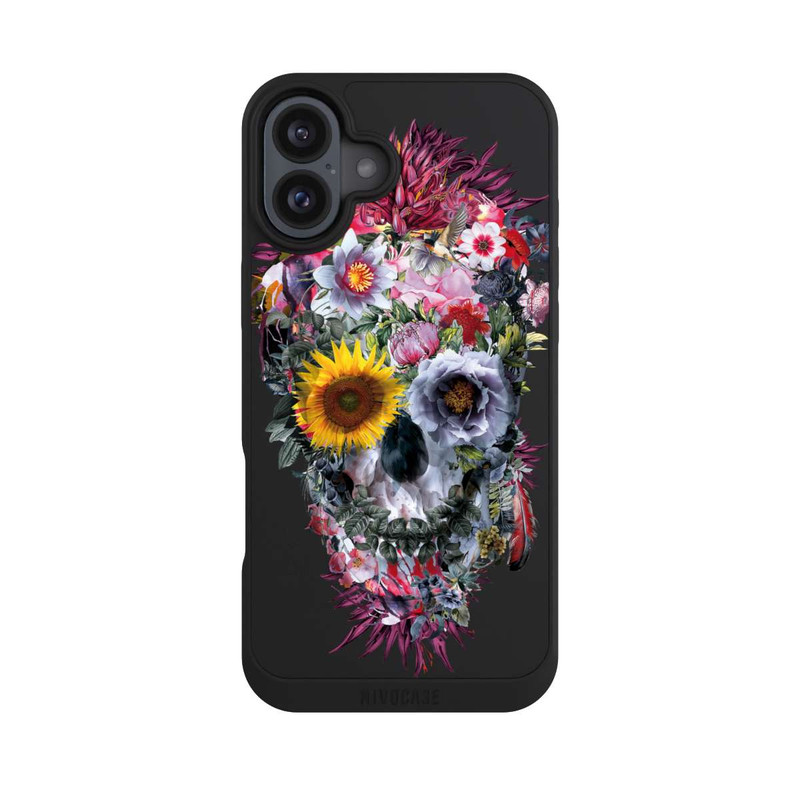 iPhone 16 Plus NIVOpure Crâne vaudou transparent