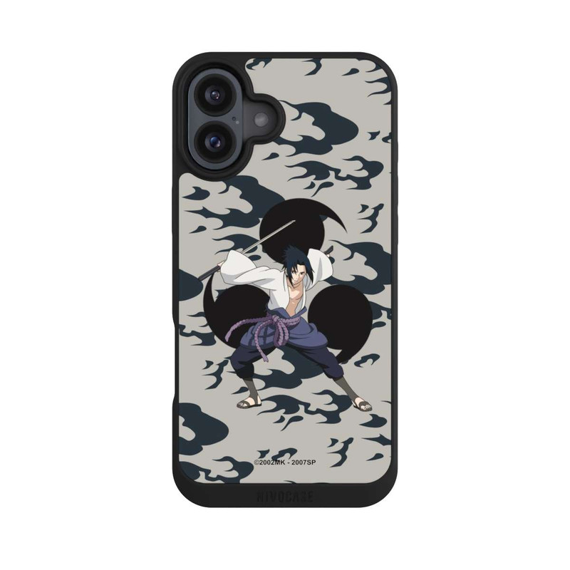 iPhone 16 Plus NIVOpure Sasuke Sharingan Kampf