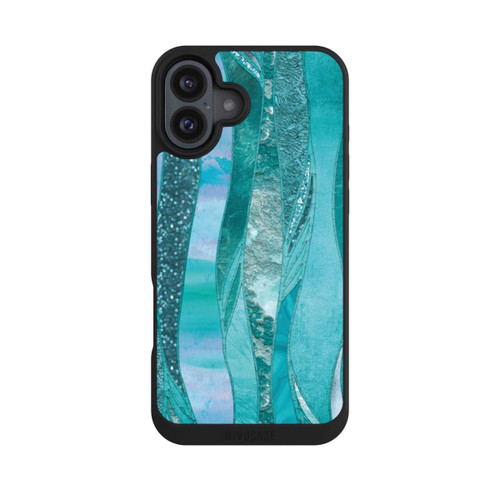 Apple iPhone 16 Plus NIVOpure Blue Glamour Glitter Look