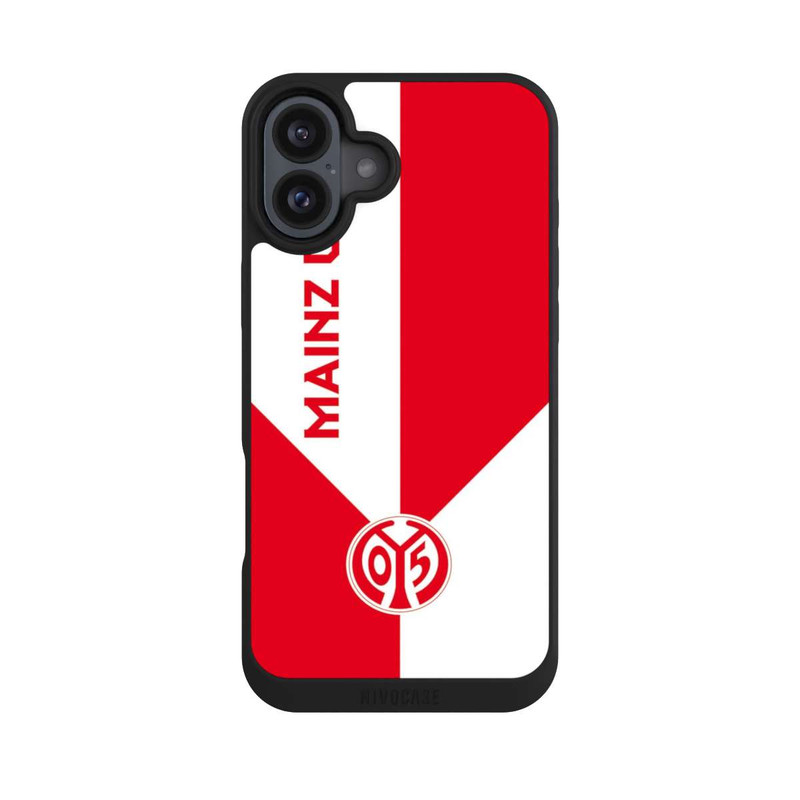 iPhone 16 Plus NIVOpure Rot Weiß MZ05