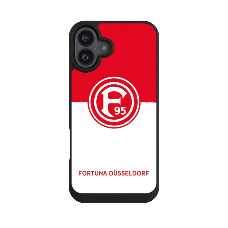 iPhone 16 Plus NIVOpure Rot Weiß F95