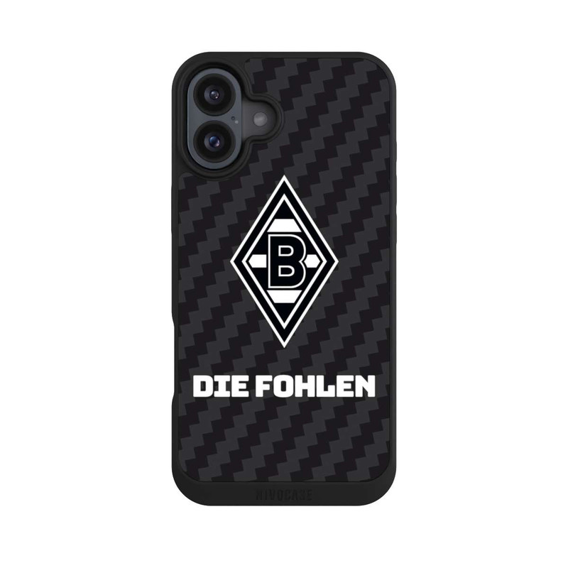 iPhone 16 Plus NIVOpure Die Fohlen Carbon