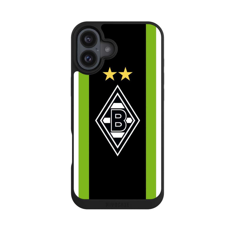 iPhone 16 Plus NIVOpure Schwarzer Streifen 2 Sterne