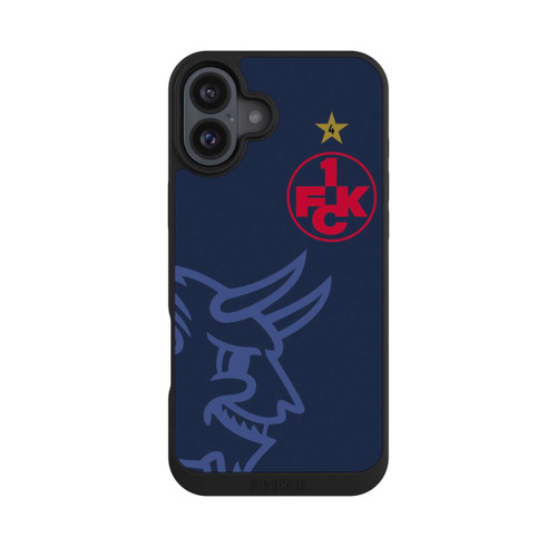 Apple iPhone 16 Plus NIVOpure Auswärts Trikot - 1.FCK blau