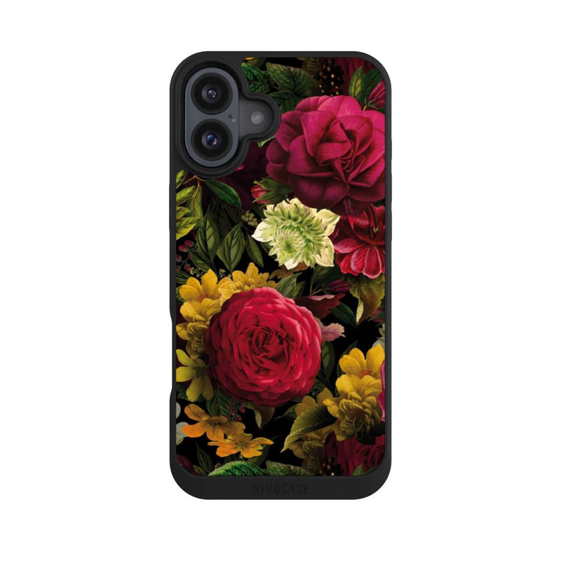 iPhone 16 Plus NIVOpure Farbenfrohe Blumen