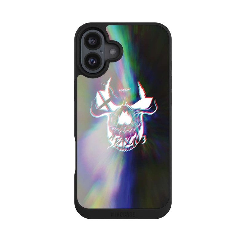 iPhone 16 Plus NIVOpure Schädel Reflektion