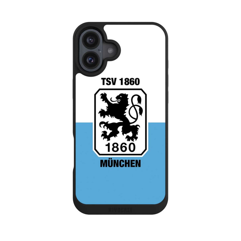 iPhone 16 Plus NIVOpure TSV 1860 blau weiss