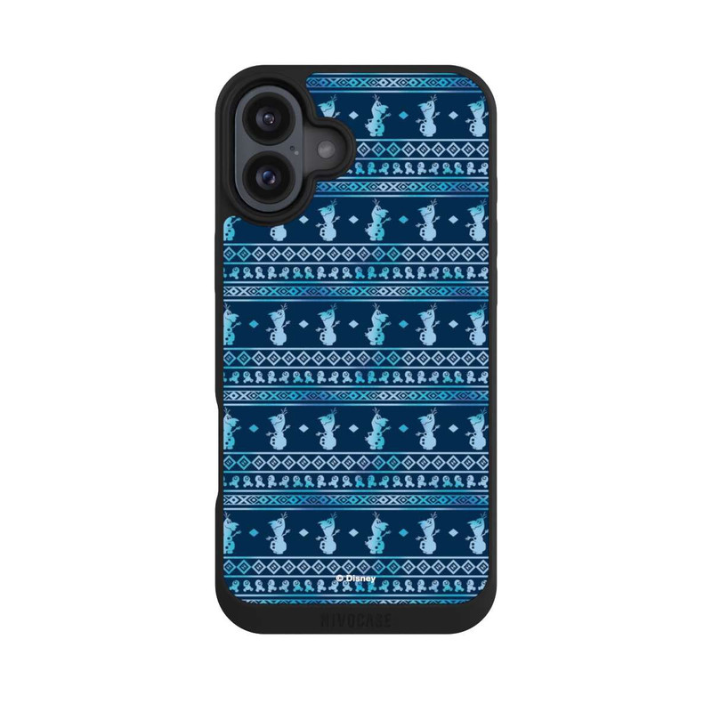 iPhone 16 Plus NIVOpure Olaf pattern blue