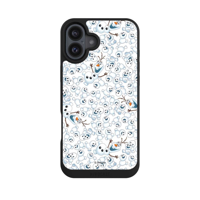 iPhone 16 Plus NIVOpure Olaf pattern crazy