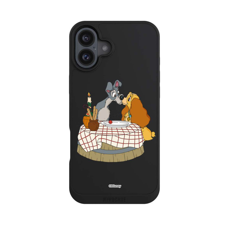 iPhone 16 Plus NIVOpure Susi und Strolch Kiss transparent