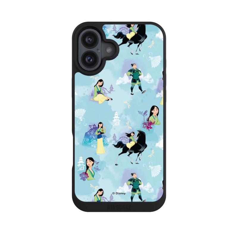 iPhone 16 Plus NIVOpure Mulan Watercolour Pattern