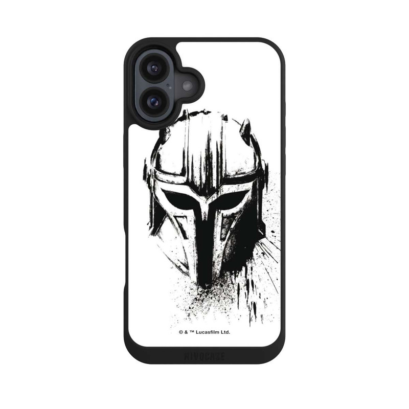 iPhone 16 Plus NIVOpure Armorer Schwarz und Weiß