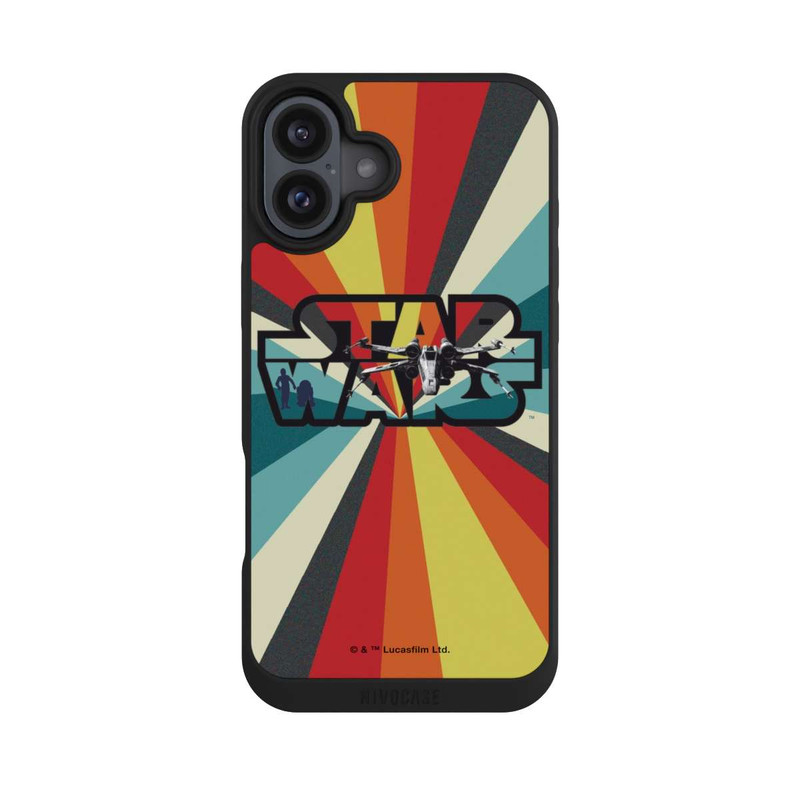 iPhone 16 Plus NIVOpure Retro X-Wing Star Wars Logo