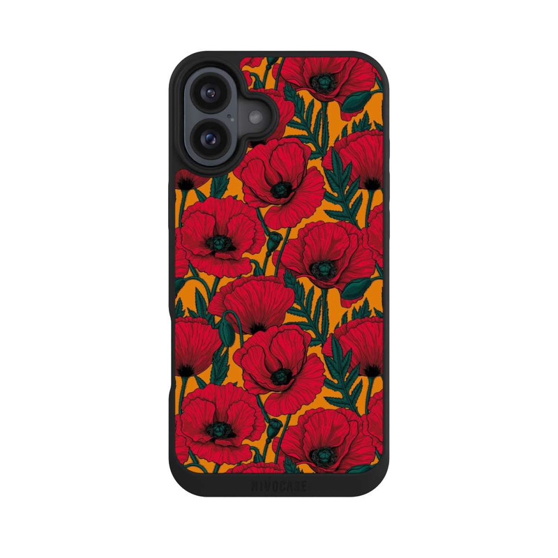 iPhone 16 Plus NIVOpure Coquelicot Rouge