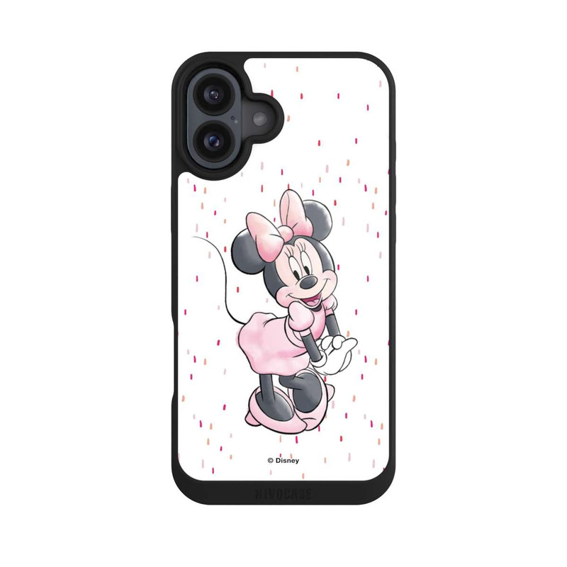 iPhone 16 Plus NIVOpure Minnie Watercolour Dots