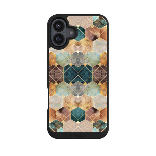 Apple iPhone 16 Plus NIVOpure Hexagones et diamants naturels