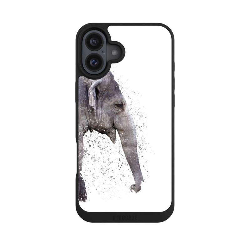 iPhone 16 Plus NIVOpure Elefantenporträt