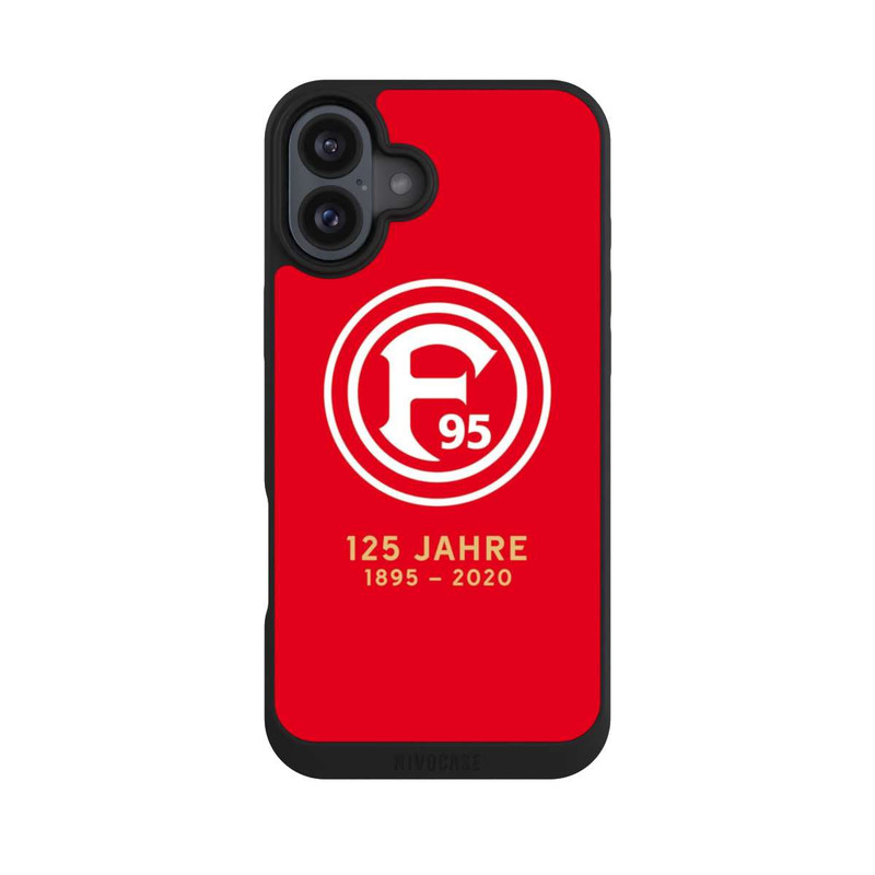 iPhone 16 Plus NIVOpure 125 Jahre Fortuna Rot