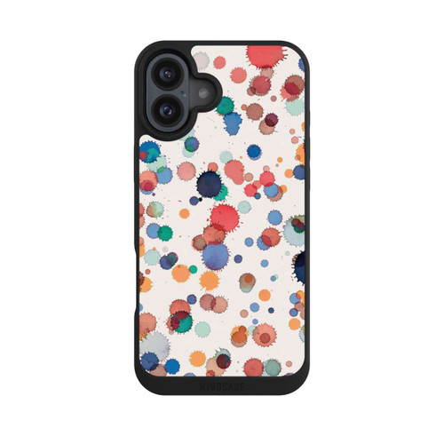 Apple iPhone 16 Plus NIVOpure Drops Watercolor Texture Blue Yellow