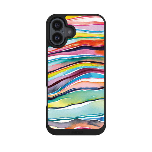 Apple iPhone 16 Plus NIVOpure Watercolor Agate Layers