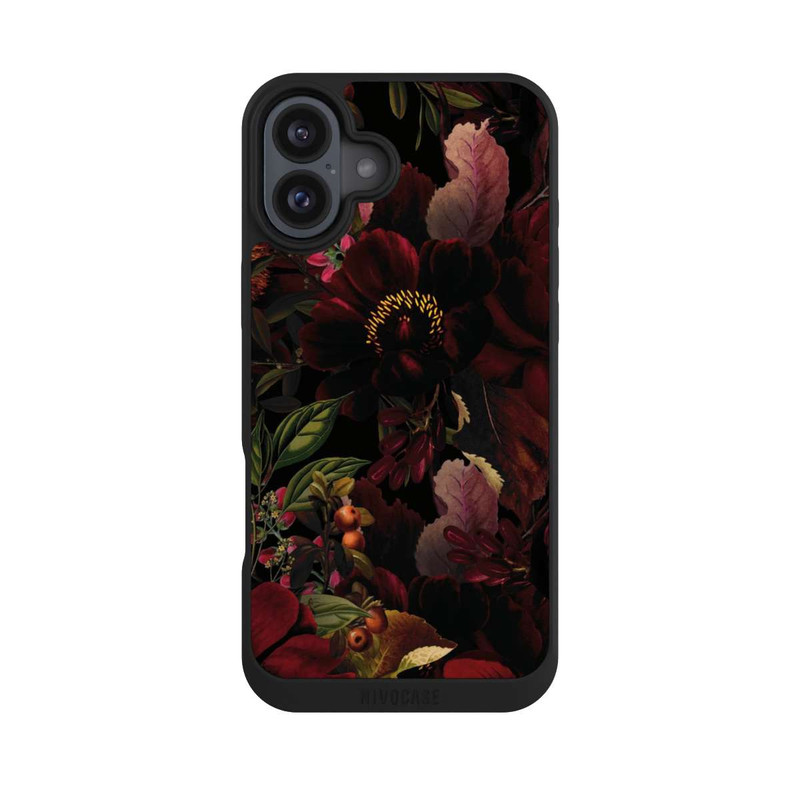 iPhone 16 Plus NIVOpure Champ de Fleurs Foncé
