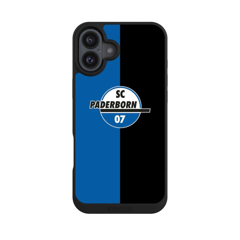 iPhone 16 Plus NIVOpure Design Blau Schwarz