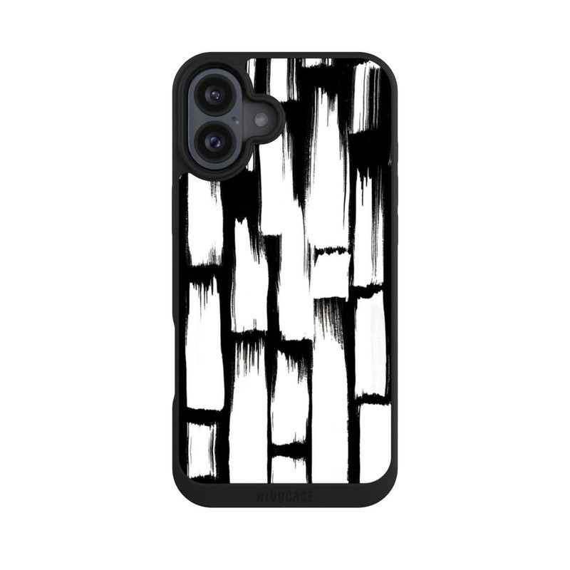 iPhone 16 Plus NIVOpure Tribal-Pinselstriche