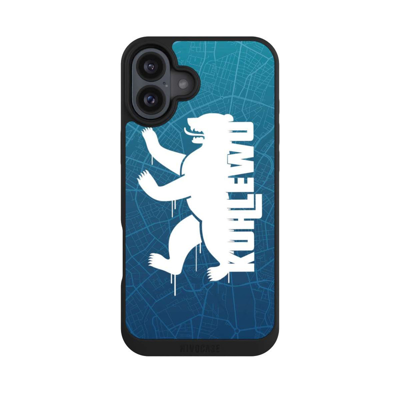 iPhone 16 Plus NIVOpure Sprayart Blau Kuhlewu
