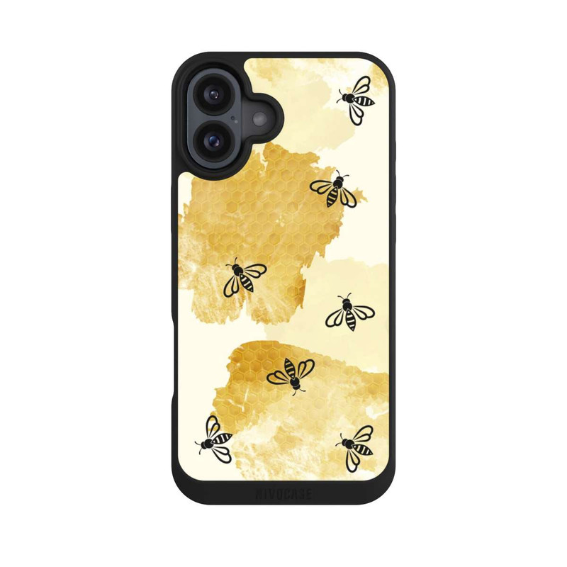 iPhone 16 Plus NIVOpure Honey Bee Pattern