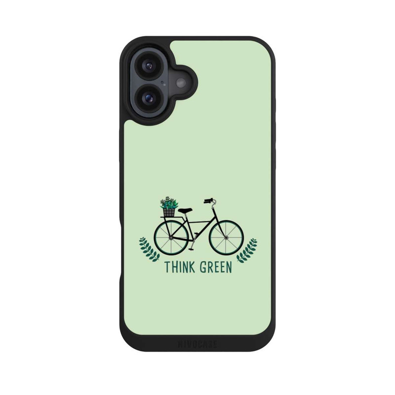 iPhone 16 Plus NIVOpure Think Green Fahrrad