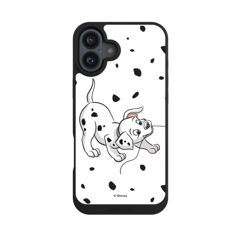 iPhone 16 Plus NIVOpure Couple Dalmatian Left