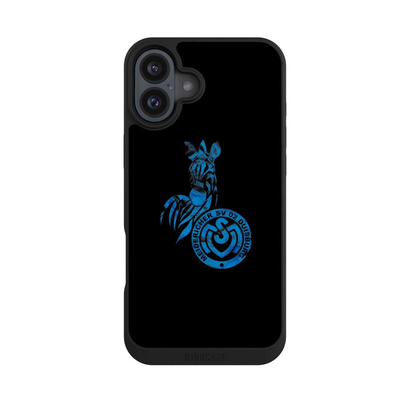 iPhone 16 Plus NIVOpure Zebra Grunge MSV