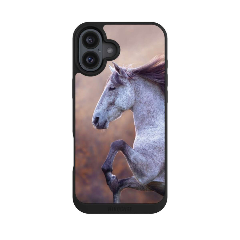 iPhone 16 Plus NIVOpure Weißes Wildpferd