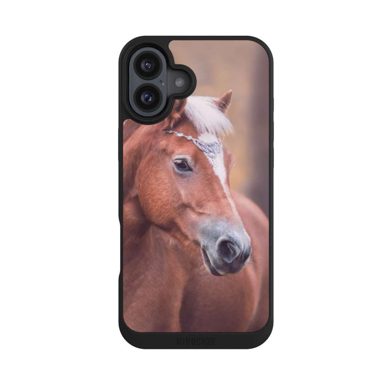 iPhone 16 Plus NIVOpure Portrait d'un Haflinger