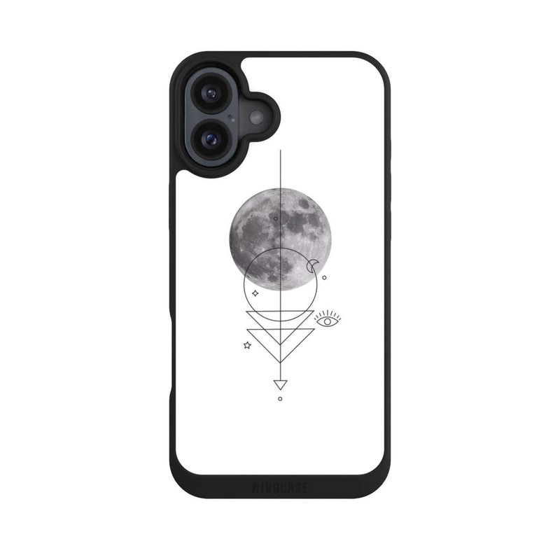 iPhone 16 Plus NIVOpure Geometrischer Mond