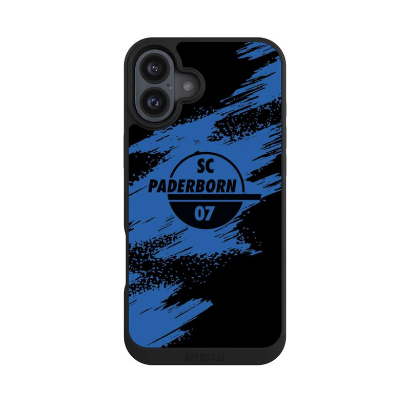 iPhone 16 Plus NIVOpure Blue Grunge SCP