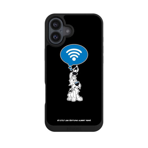 Apple iPhone 16 Plus NIVOpure Idéfix WI-FI Sur Fond Noir